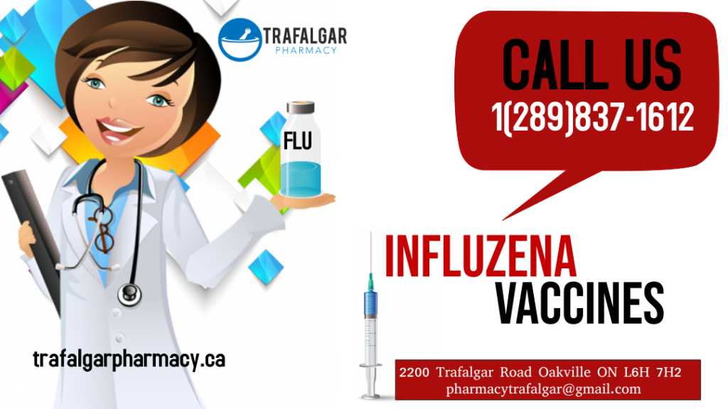 Flu vaccines in Oakville